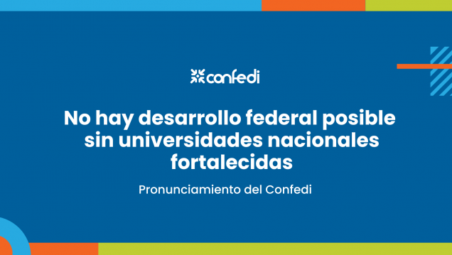 imagen Pronunciamiento del CONFEDI