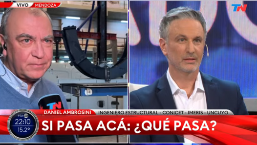 imagen Docentes de la Facultad conversaron con TN acerca de qué tan preparados estamos para sismos de gran magnitud