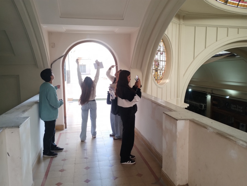 imagen Estudiantes de Arquitectura realizaron relevamiento de patologías en el Pasaje San Martín