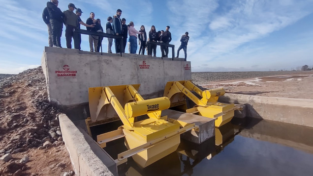 imagen Estudiantes de Civil realizaron visita técnica al dique San Isidro y al sistema de riego de la Hijuela Esteban