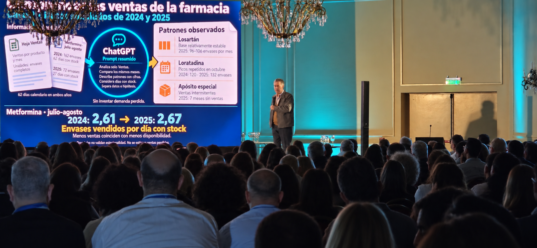 imagen Docente e investigador de la Facultad brindó una conferencia sobre IA Generativa aplicada al ámbito farmacéutico