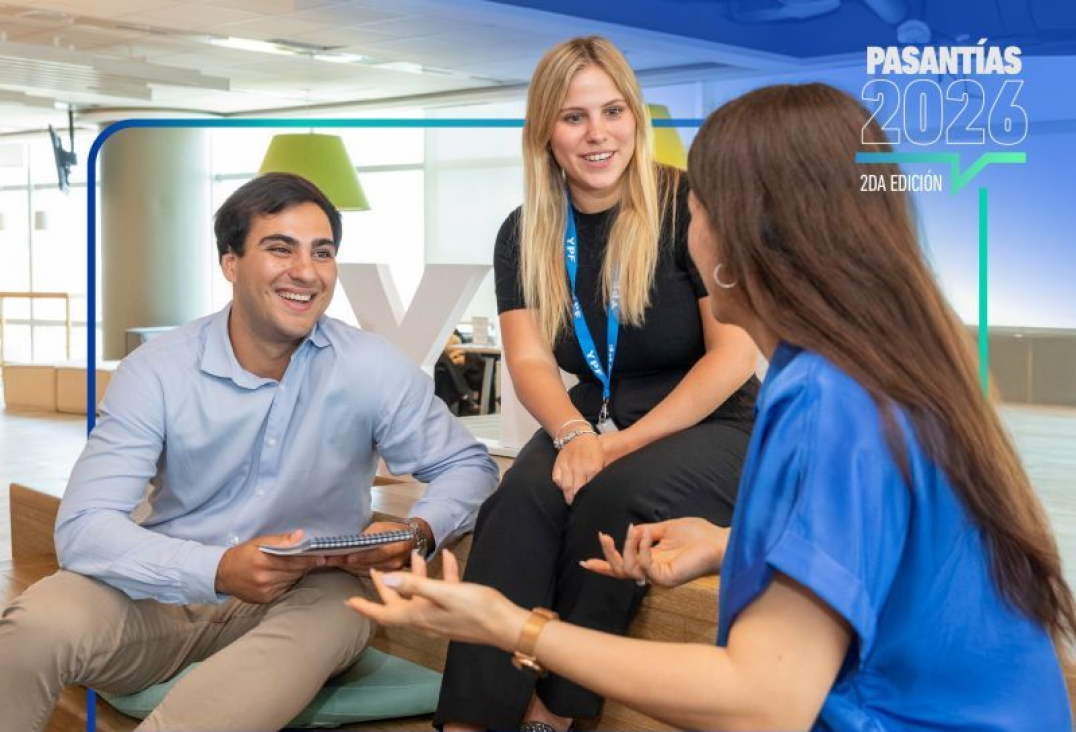 imagen Inscripciones abiertas a la segunda edición del Programa de Pasantías YPF 2026