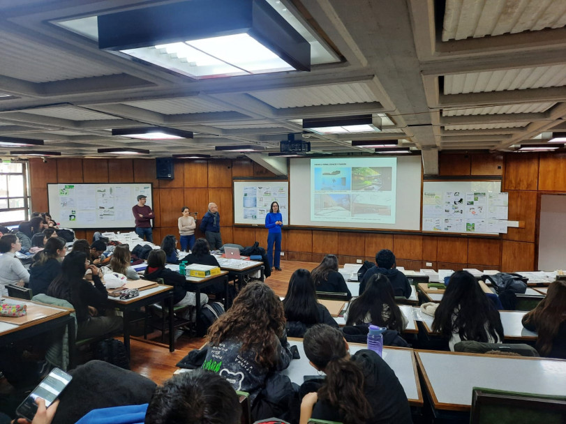 imagen Estudiantes de Arquitectura realizaron actividad de integración teórico-práctica 