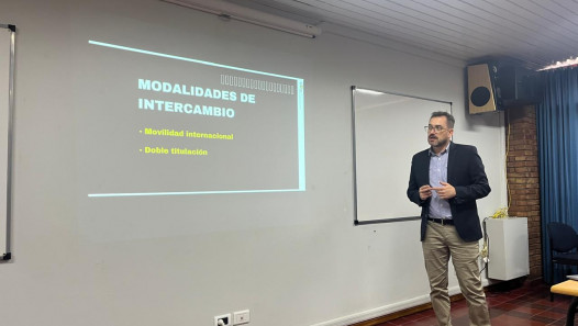 imagen Presentaron posibilidades de intercambio con universidad de Brasil 