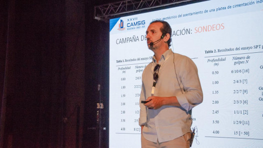 imagen Investigador de la Facultad participó del Congreso Argentino de Mecánica de Suelos e Ingeniería Geotécnica