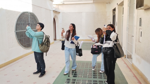 imagen Estudiantes de Arquitectura realizaron relevamiento de patologías en el Pasaje San Martín