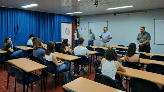 imagen Autoridades dieron la bienvenida a estudiantes de intercambio