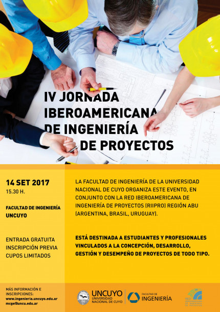 imagen Jornada Iberoamericana de Ingeniería de Proyectos