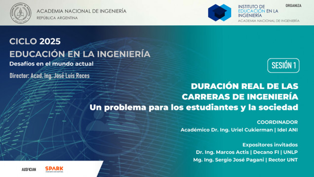 imagen Invitan a participar de la apertura del ciclo "Educación en la Ingeniería. Desafíos en el mundo actual"