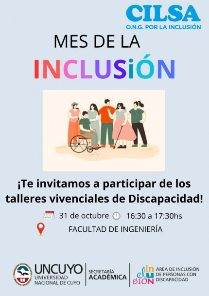 imagen Taller Vivencial de Discapacidad