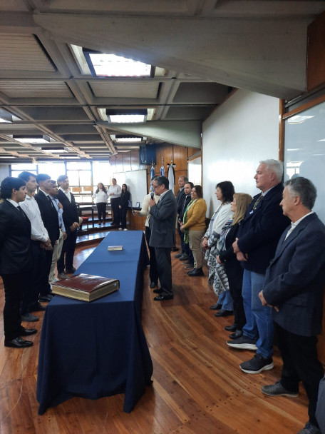 imagen Juraron 14 nuevos egresados y egresadas de la Facultad