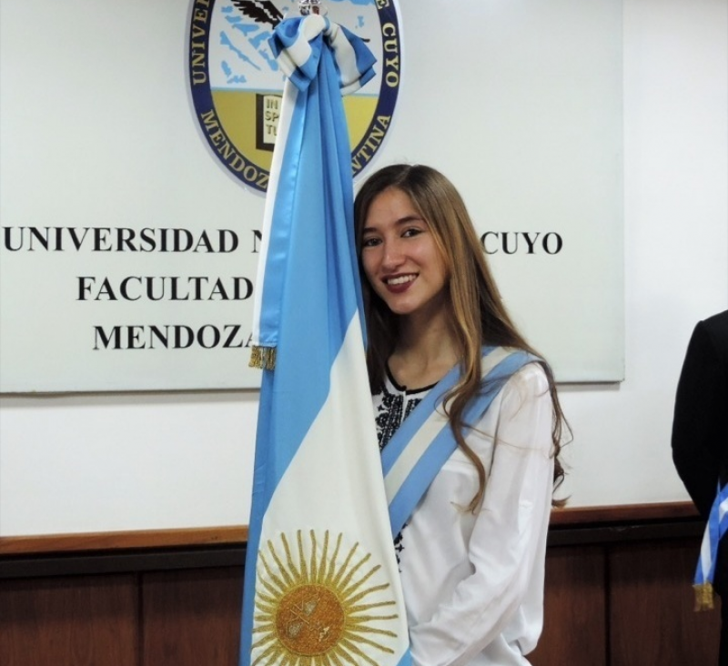 imagen Egresada de la Facultad premiada por la Academia Nacional de Ingeniería