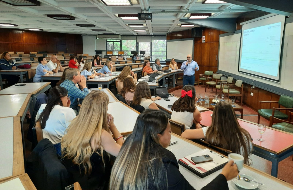 imagen La Facultad fue sede del 2° Seminario AMES Nodo Cuyo sobre energía, minería e inteligencia artificial