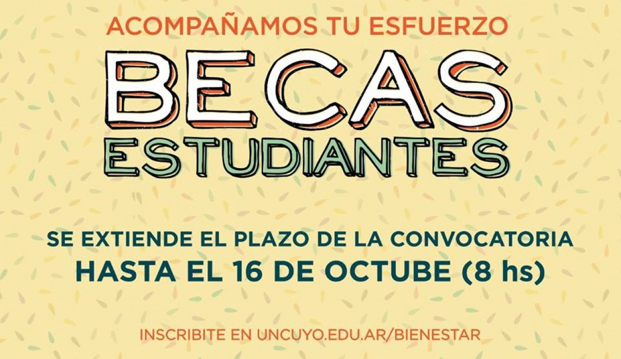 imagen Se extiende la convocatoria a Becas para Estudiantes 2019