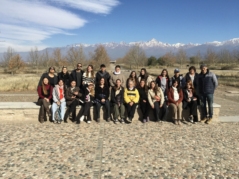imagen Estudiantes de la cátedra "Intervención en el Patrimonio" realizaron actividad de cierre en Bodega Salentein 
