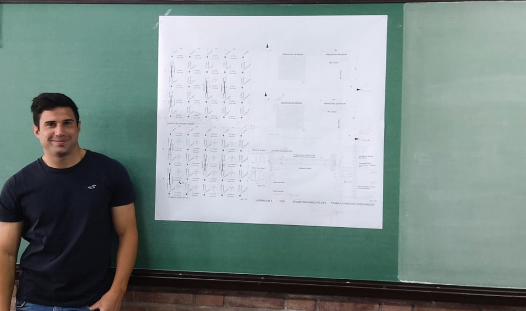 imagen Estudiantes de la cátedra Hormigón 1 defendieron su proyecto integrador 