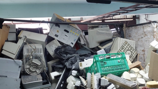 imagen La Facultad entregó residuos de aparatos eléctricos y electrónicos