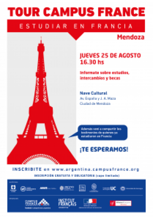 imagen Tour Campus France en Mendoza