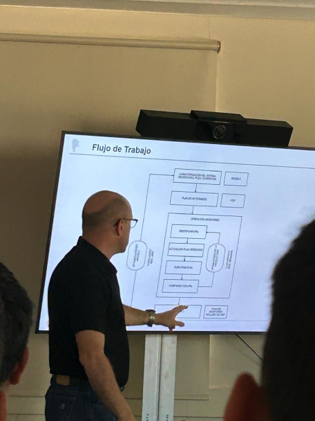 imagen Estudiantes de Ingeniería en Petróleo visitaron el Yacimiento Barrancas de Petróleos Sudamericanos