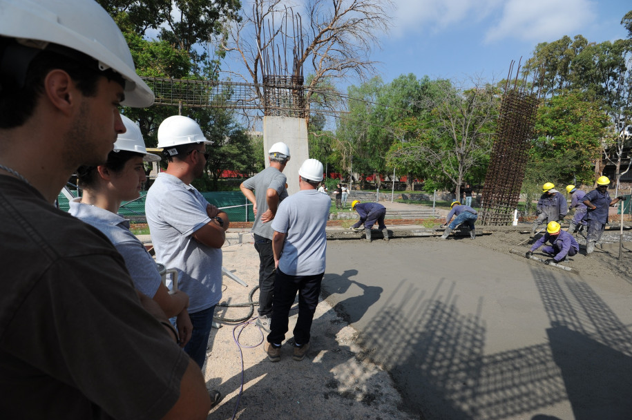imagen Avanza la construcción del nuevo edificio de la Facultad de Ingeniería