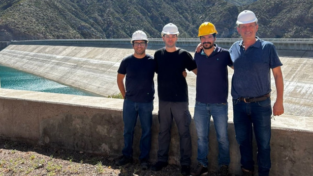 imagen Estudiantes de la Maestría en Ingeniería Geotécnica realizaron visita técnica a las presas Potrerillos y El Carrizal