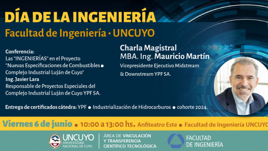 imagen La Facultad celebra el Día de la Ingeniería Argentina con destacados referentes de YPF