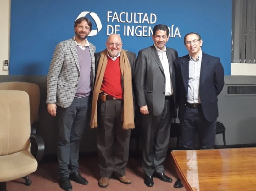 imagen Representantes de Universidad de Chile visitaron la Facultad