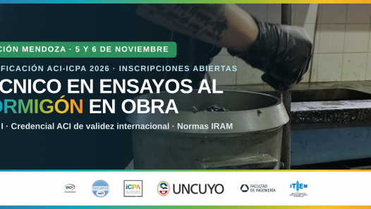 imagen Certificación internacional ACI-ICPA: abren las inscripciones para la edición Mendoza 2026