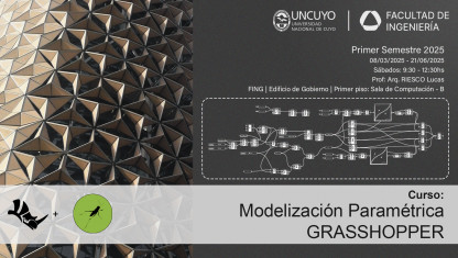 imagen Modelización Paramétrica - Grasshopper