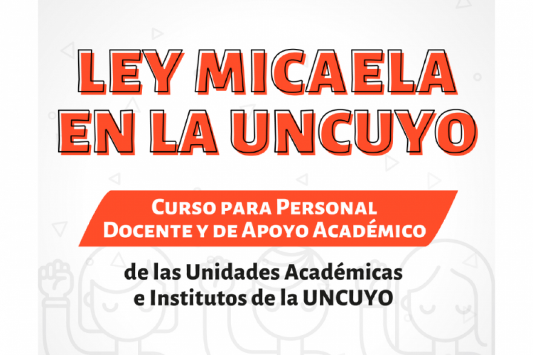 imagen Inician los cursos de la Ley Micaela en la Uncuyo 