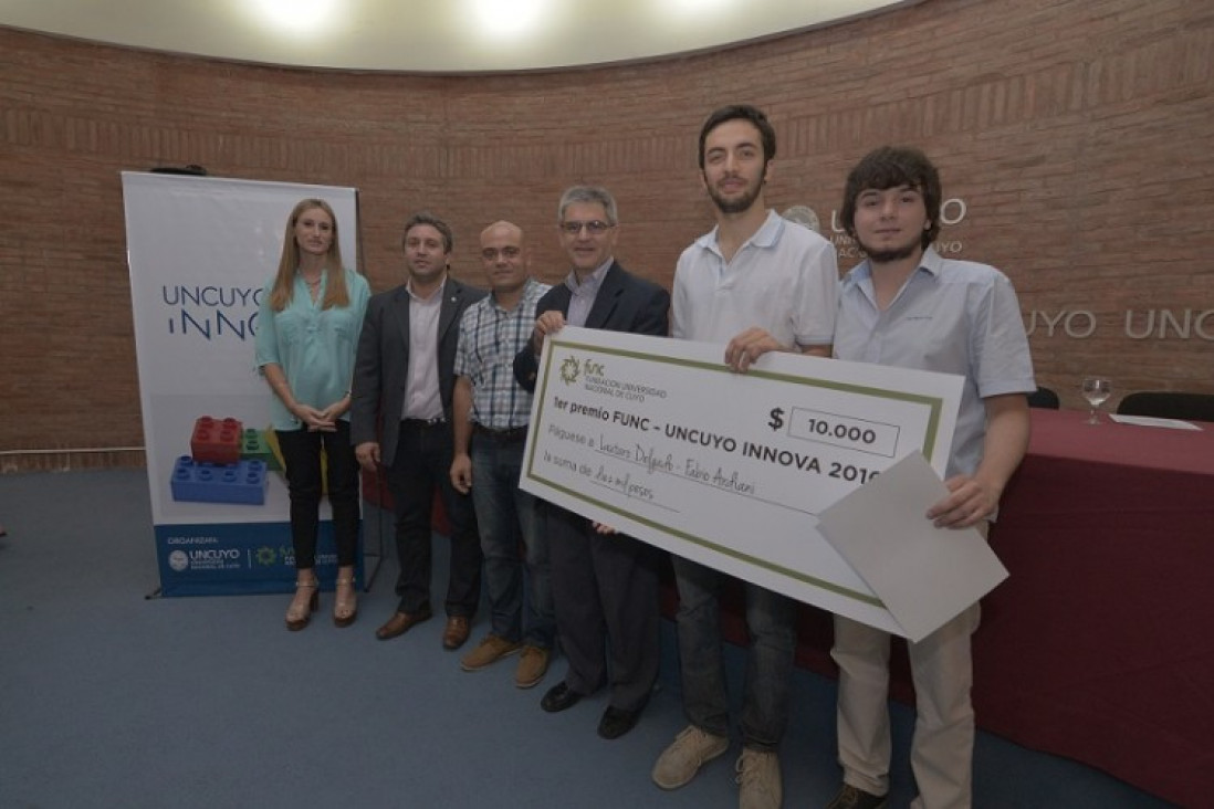 imagen Se entregó el premio a los ganadores del concurso UNCUYO INNOVA