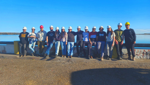 imagen Estudiantes de Ingeniería Civil realizaron visitas técnicas a Obras Hidráulicas