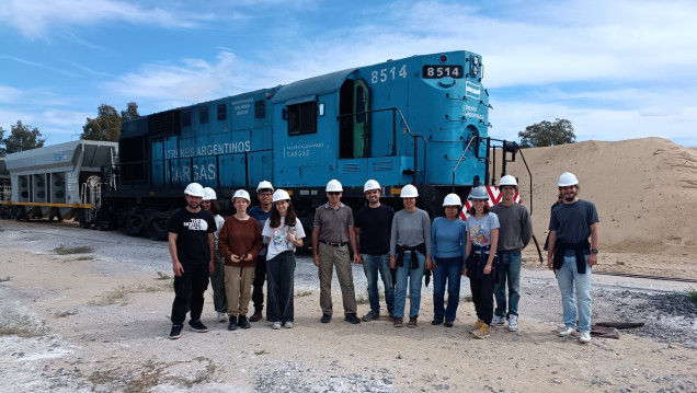 imagen Estudiantes Ingeniería Civil realizaron visita técnica a Belgrano Cargas y Logística