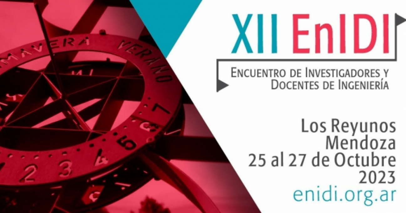 imagen Invitan a participar del XII Encuentro de Investigadores y Docentes de Ingeniería