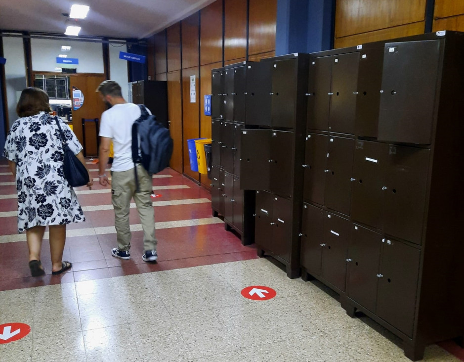 imagen La Biblioteca pone a disposición el servicio de lockers correspondiente al segundo semestre