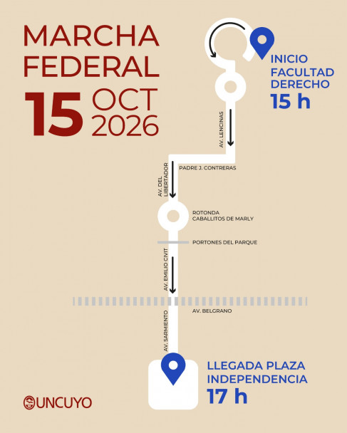 imagen Recorrido de la marcha