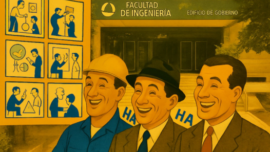 imagen Exposición "Humor en la Facultad de Ingeniería" en la Biblioteca