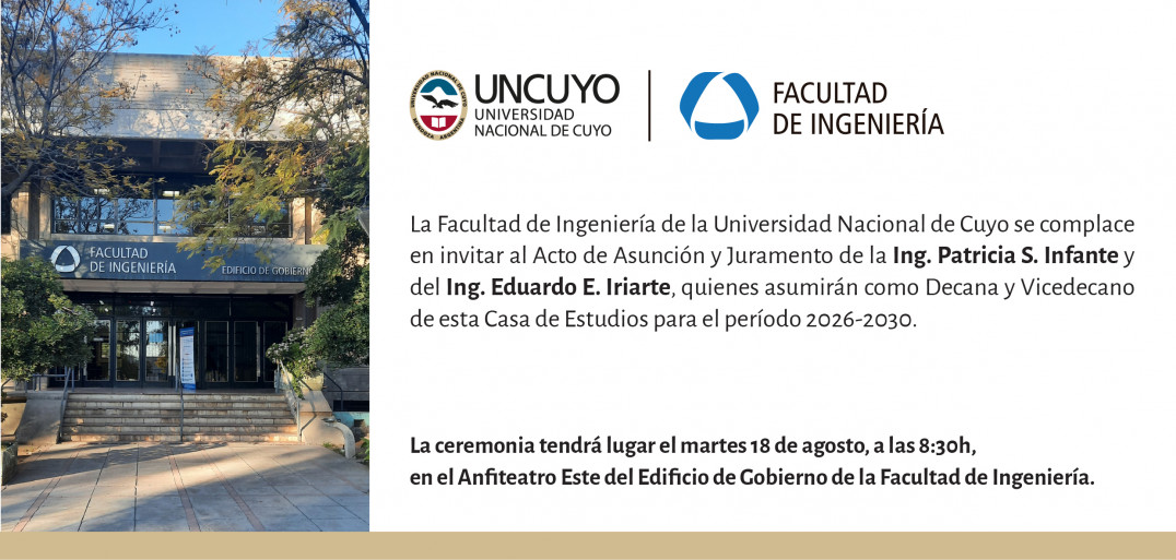 imagen Acto de Asunción y Juramento de la Decana y Vicedecano