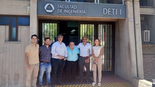 imagen La Facultad recibió a representantes de la empresa Quintana Energy