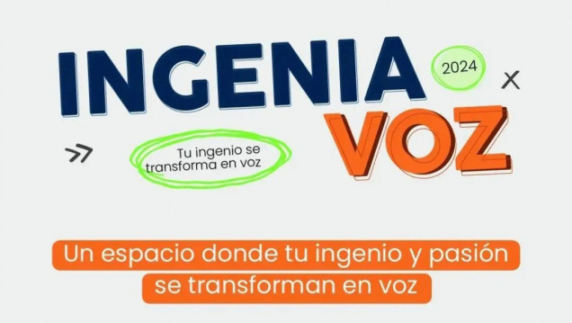 imagen Estudiantes: Invitan a participar de "IngeniaVoz"
