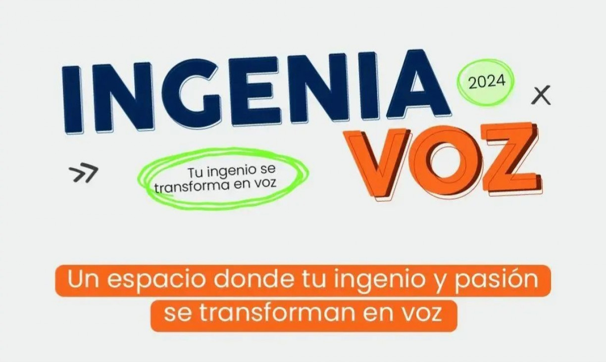 imagen Estudiantes: Invitan a participar de "IngeniaVoz"