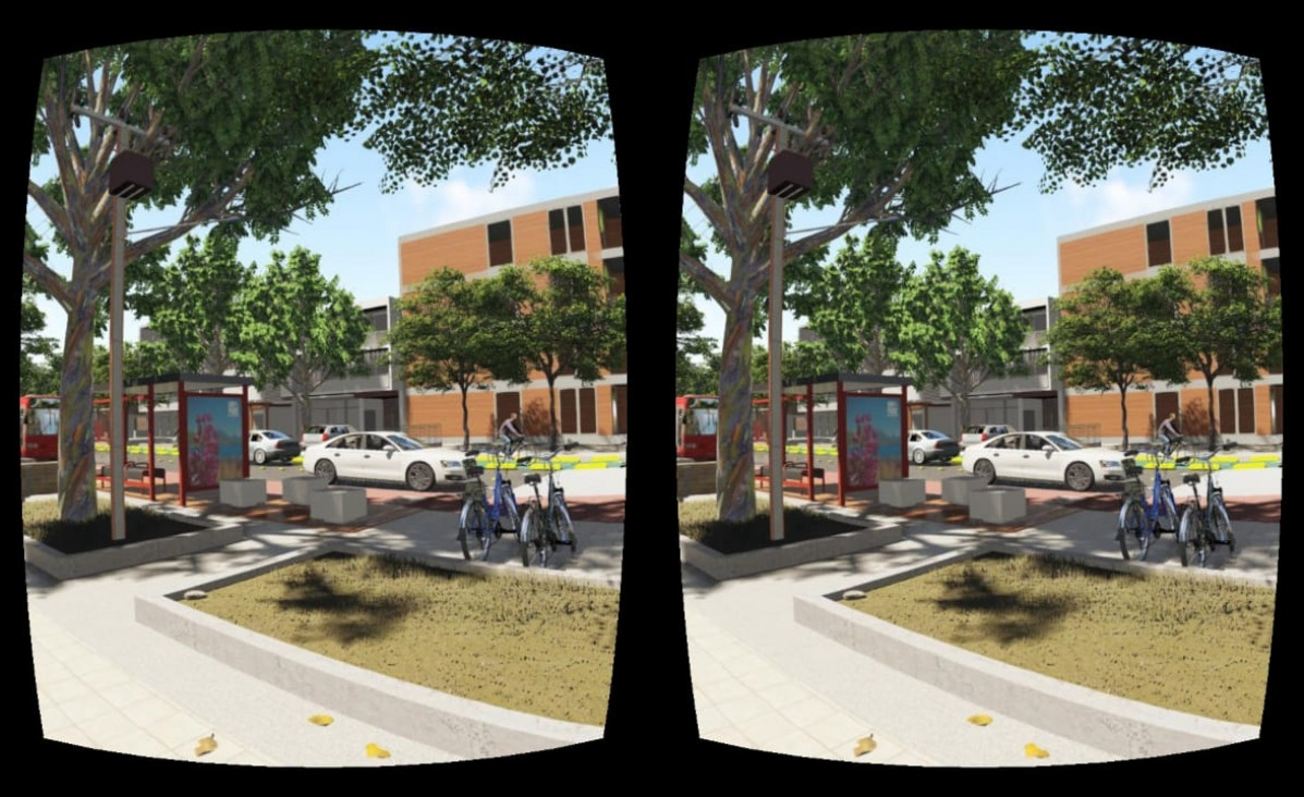 imagen Utilizan realidad virtual para contribuir al desarrollo urbano sostenible