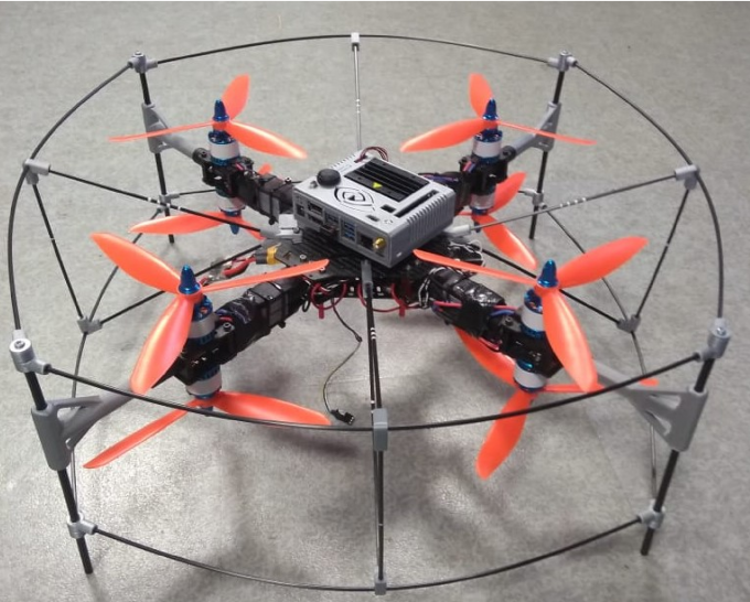 imagen Estudiante diseñó un dron autónomo para inspección de túneles como proyecto final de Mecatrónica