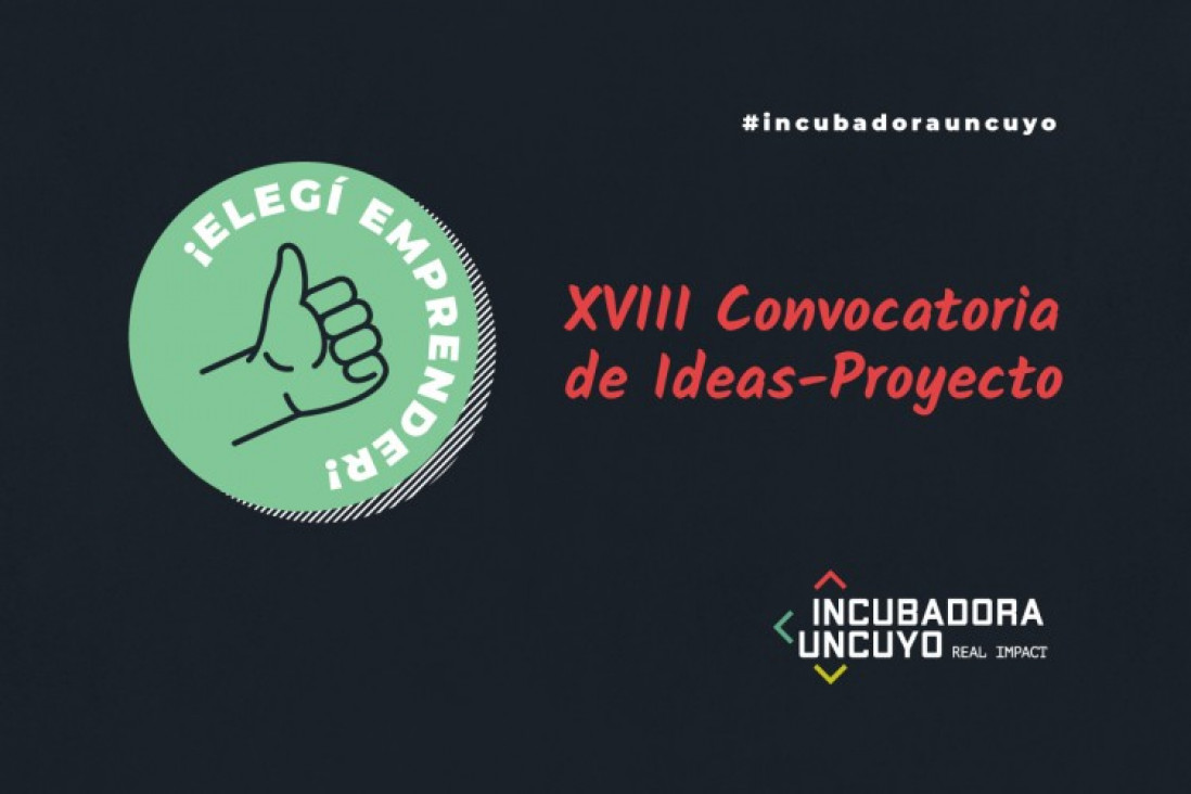 imagen Convocatoria de la Incubadora UNCUYO destinada a proyectos innovadores y de base tecnológica