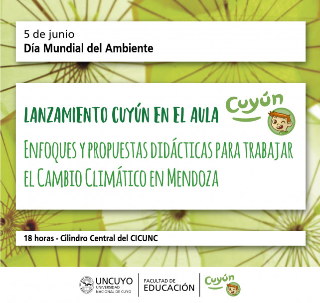 imagen Iniciativas sustentables por el Día Mundial del Medio Ambiente en la Universidad Nacional de Cuyo