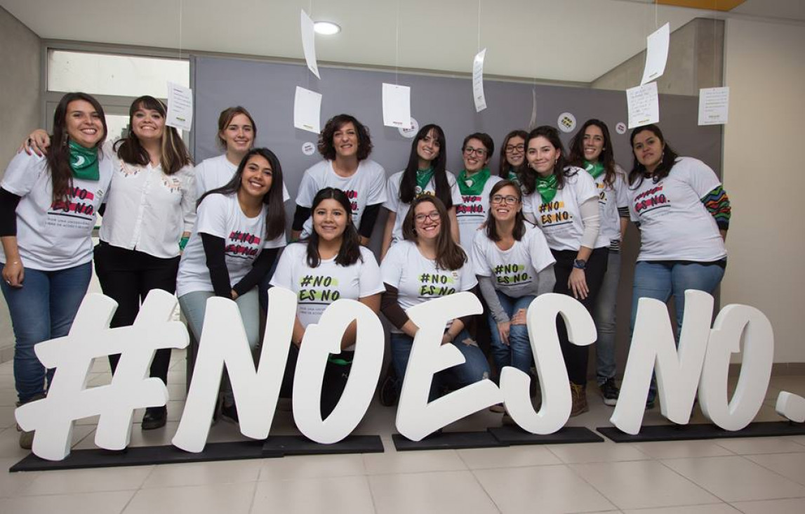 imagen Llega a la Facultad de Ingeniería la campaña "No es No" por una Universidad libre de Acoso y Sexismo 