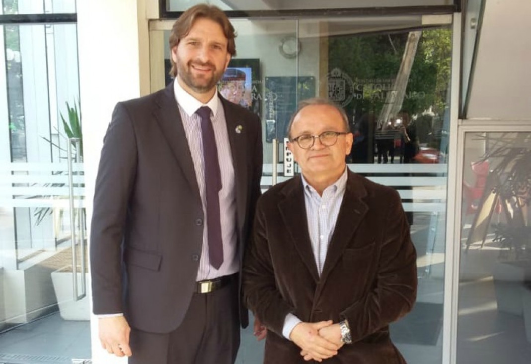 imagen El Director de Ingeniería Industrial se reunió con autoridades de Universidad de Chile