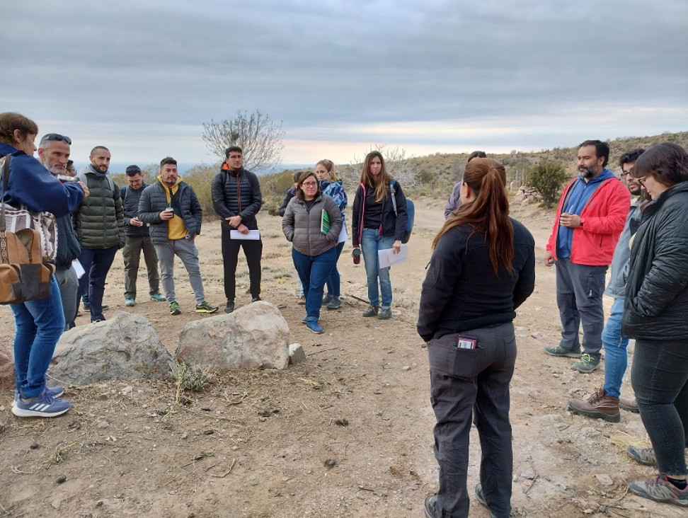 imagen Estudiantes y profesores de la Maestría en Ingeniería Ambiental recorrieron el piedemonte 