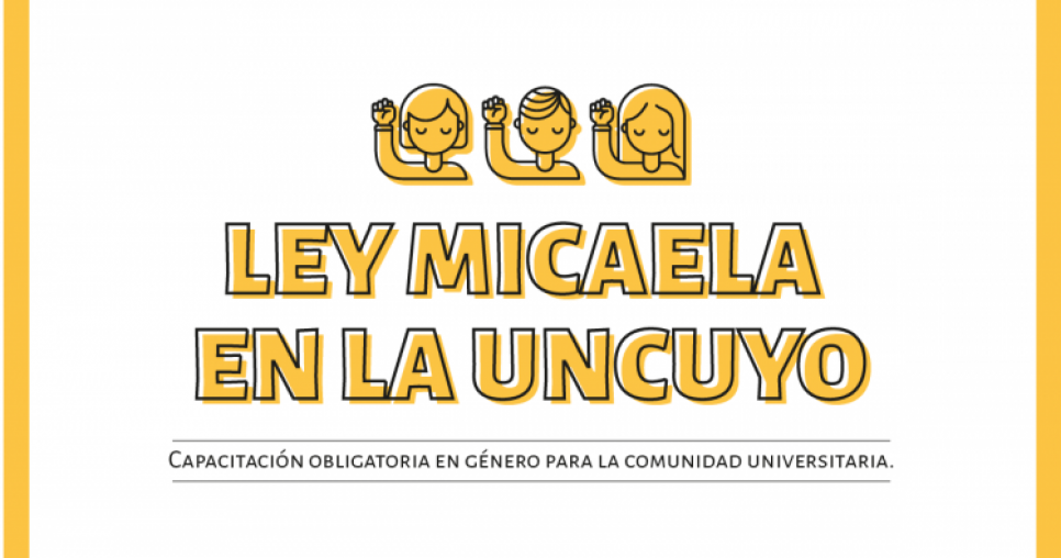 imagen Nueva edición del curso "Ley Micaela en la UNCUYO"