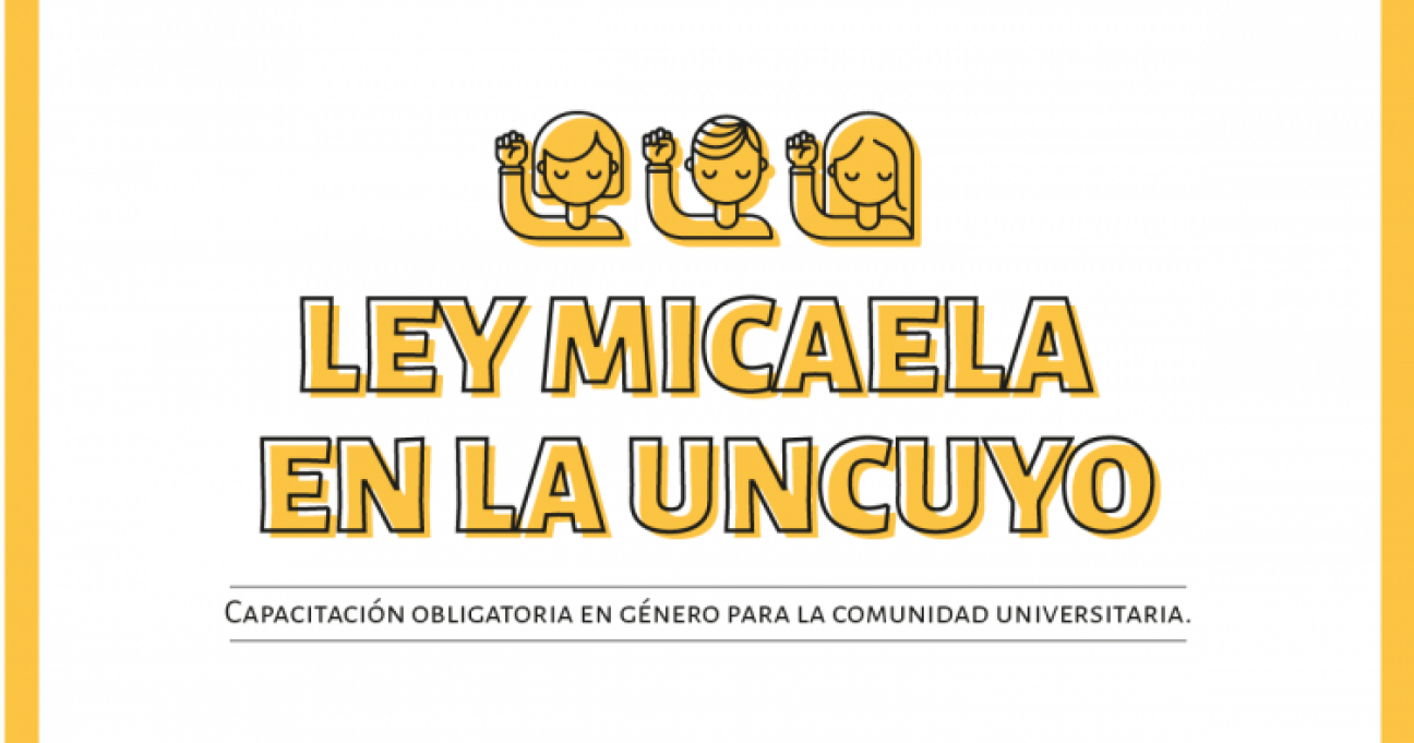 imagen Nueva edición del curso "Ley Micaela en la UNCUYO"